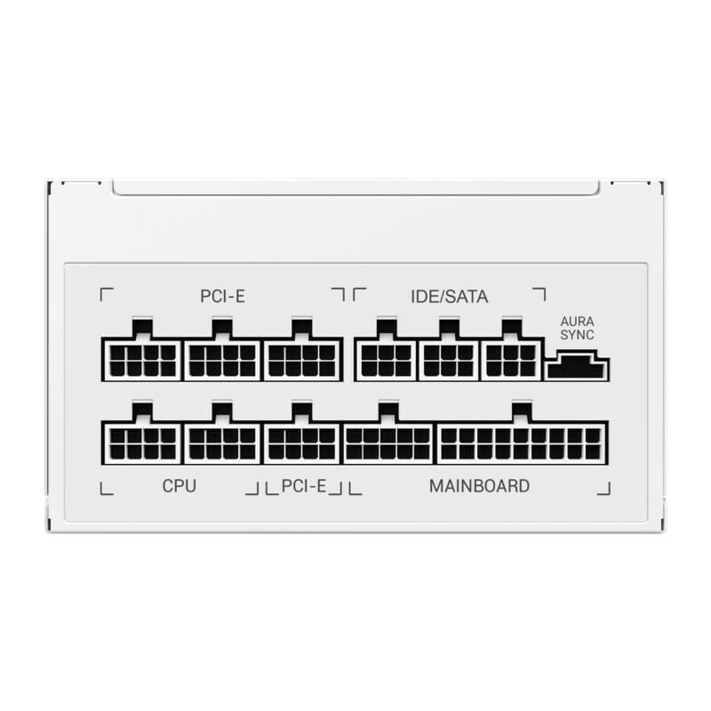 Блок живлення GameMax RGB850 PRO WH White, 850W