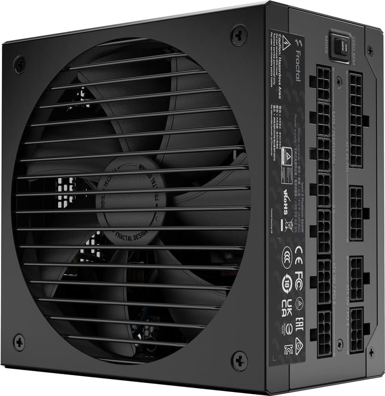 Блок питания Fractal Design FD-P-IA2P-860-EU Black, 860W