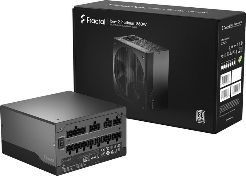 Блок питания Fractal Design FD-P-IA2P-860-EU Black, 860W