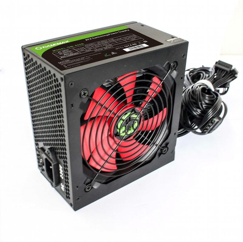 Блок питания GameMax GM-600B Black, 600W