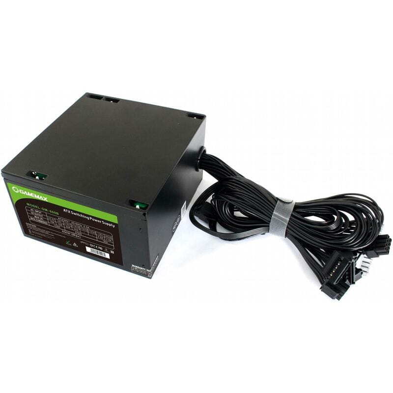 Блок питания GameMax GM-600B Black, 600W
