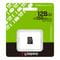 Фото - Карта памяти MicroSDXC 128GB UHS-I Class 10 Kingston Canvas Select Plus R150MB/s + SD-адаптер (SDCS3/128GB) | click.ua