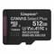 Фото - Карта памяти MicroSDXC 512GB UHS-I Class 10 Kingston Canvas Select Plus R150MB/s (SDCS3/512GBSP) | click.ua