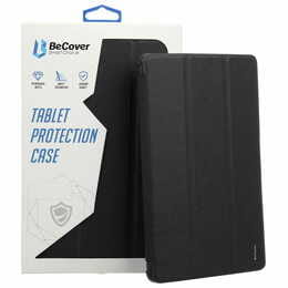 Чохол-книжка BeCover Ultra Slim Origami Transparent з кріпленням Apple Pencil для Apple iPad 10.2 2019/2020/2021 Black (711098)