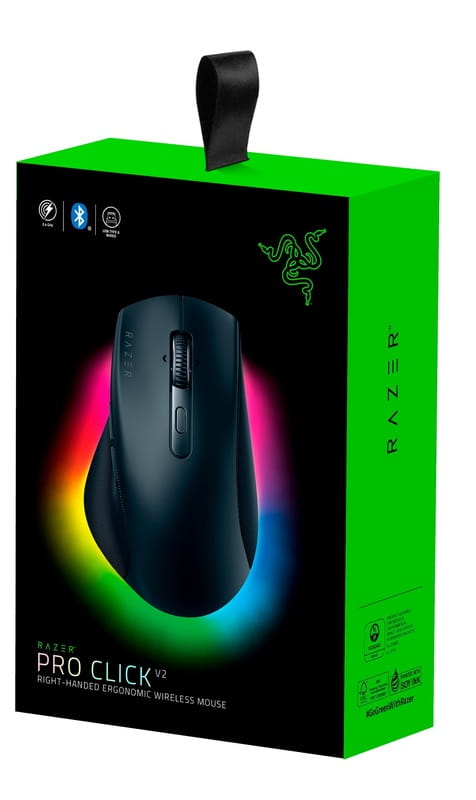 Миша бездротова Razer Pro Click V2 Black (RZ01-03900100-R3M1)
