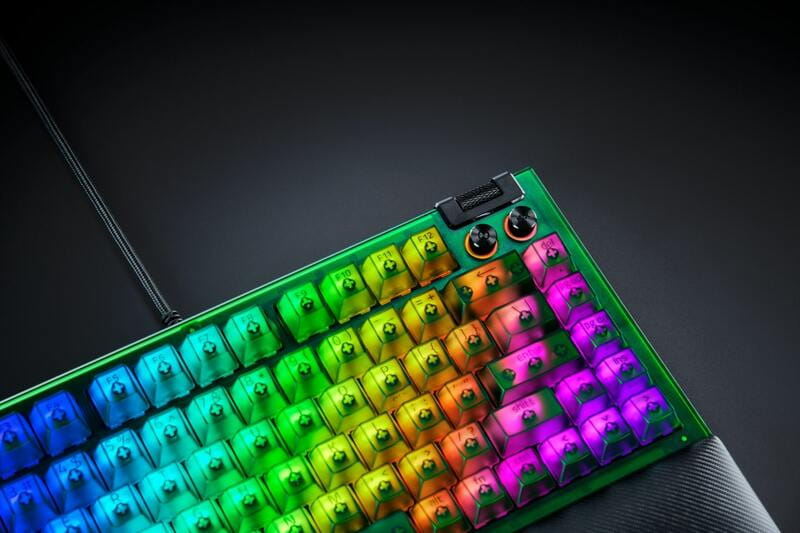 Клавиатура Razer BlackWidow V4 75% Phantom Green (RZ03-05003300-R3M1)
