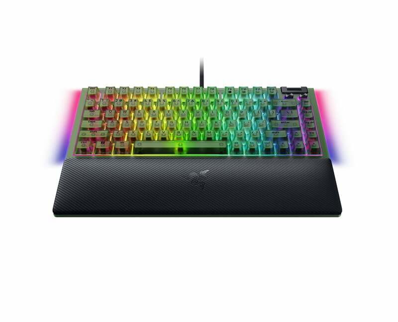 Клавиатура Razer BlackWidow V4 75% Phantom Green (RZ03-05003300-R3M1)