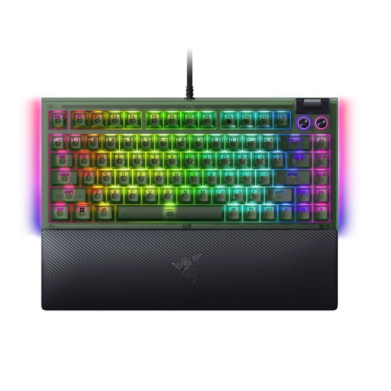 Клавиатура Razer BlackWidow V4 75% Phantom Green (RZ03-05003300-R3M1)