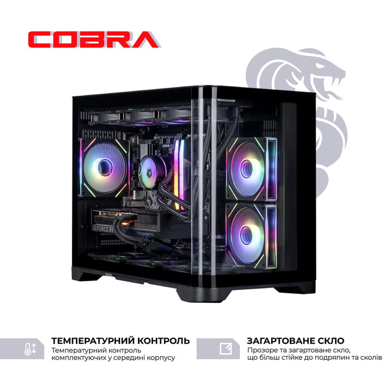 Персональний комп`ютер COBRA Gaming Windows 11 Home (A98X3D.64.H2S5.58.21825W)