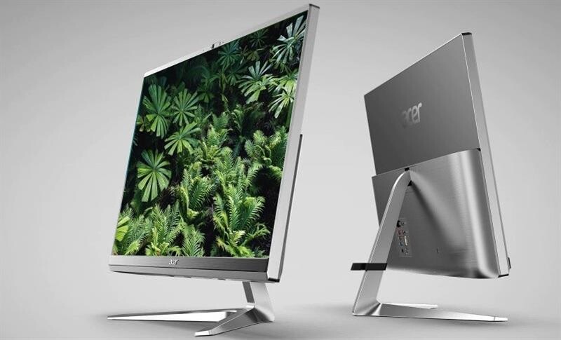 Моноблок Acer Aspire C24-1650 (DQ.BFSME.00C) Black/Silver