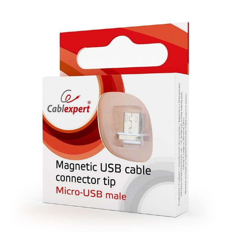 Конектор магнітний Cablexpert micro USB (CC-USB2-AMLM-mUM)