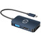 Фото - Переходник HP USB Type-C - DisplayPort+HDMI+VGA (M/F), Black (DHC-CT200) | click.ua
