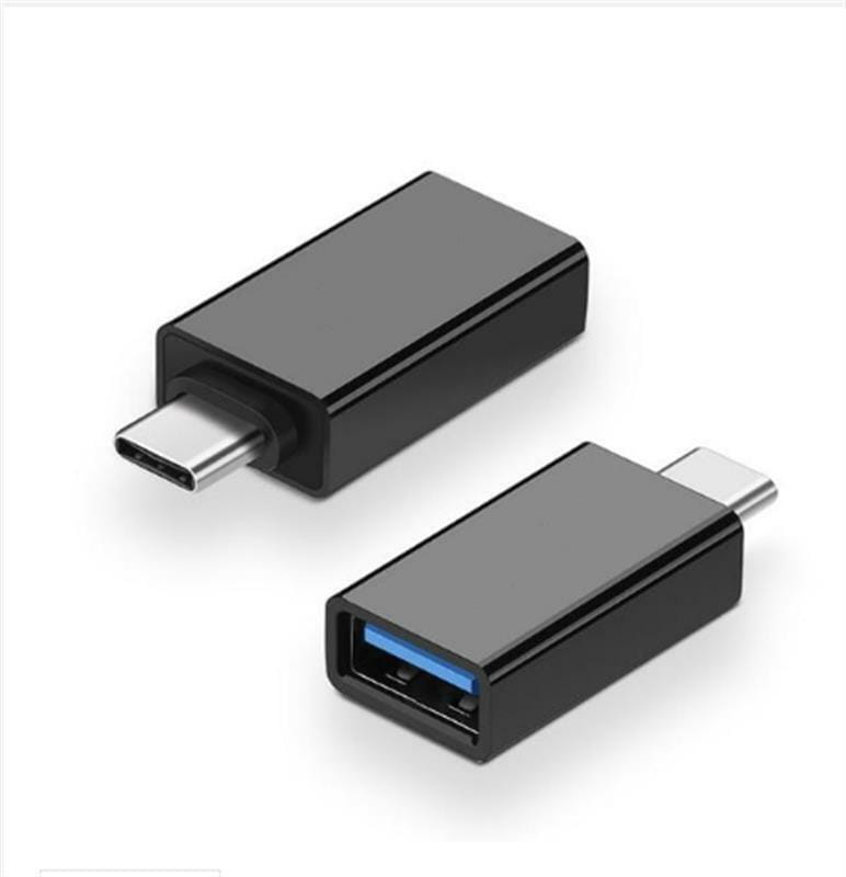 Адаптер Atcom USB Type-C - USB V 3.0 (M/F) Black (11310)