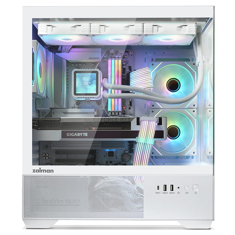 Корпус Zalman Chronix White