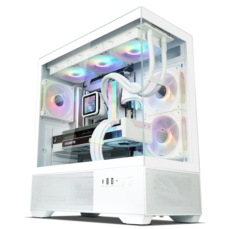 Корпус Zalman Chronix White