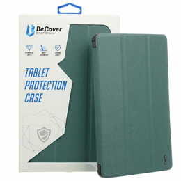 Чeхол-книжка BeCover Tri Fold Soft TPU с креплением Apple Pencil для Apple iPad Pro 11 2020/2021/2022 Dark Green (711110)