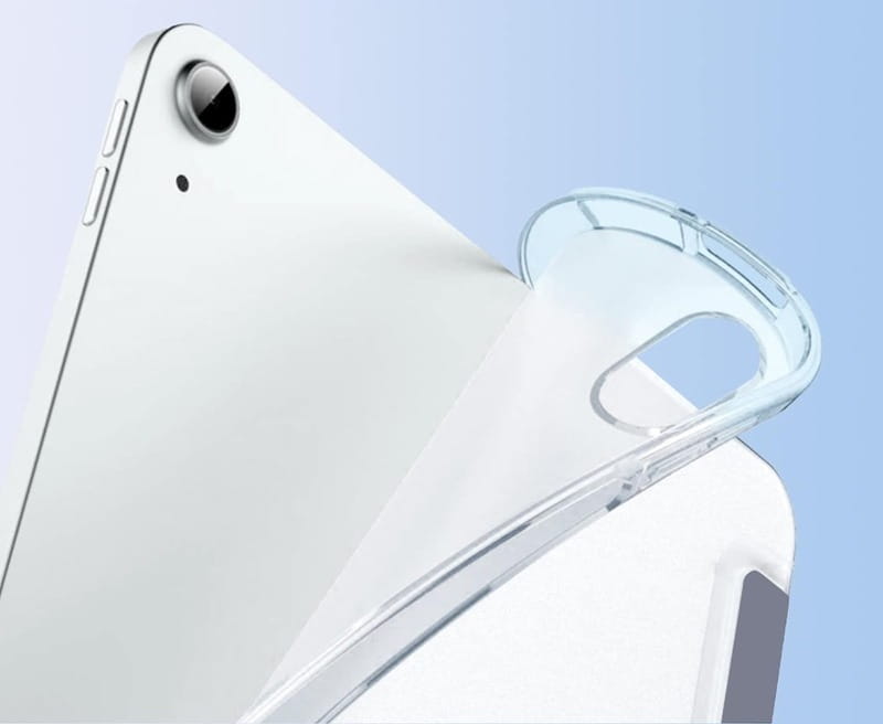 Чeхол-книжка BeCover Soft Edge с креплением Apple Pencil для Apple iPad Air (4/5) 2020/2022 10.9" Purple (711124)