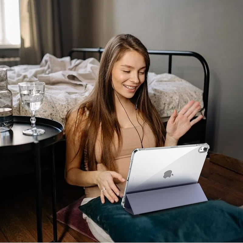 Чeхол-книжка BeCover Soft Edge с креплением Apple Pencil для Apple iPad Air (4/5) 2020/2022 10.9" Purple (711124)