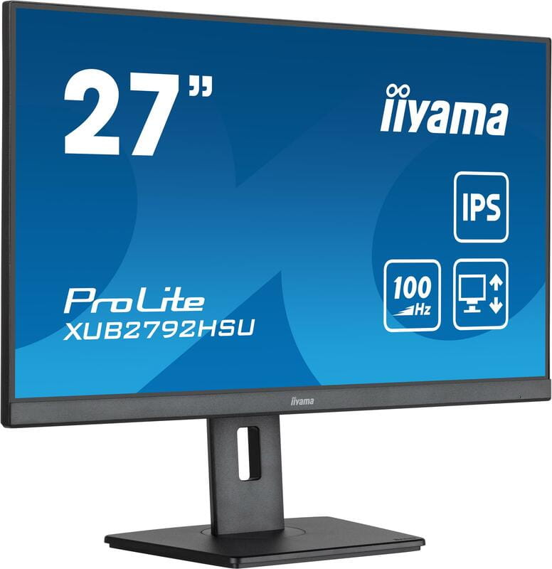 Монітор Iiyama 27" ProLite XUB2792HSU-B6 IPS Black 100Hz