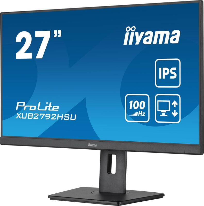 Монітор Iiyama 27" ProLite XUB2792HSU-B6 IPS Black 100Hz