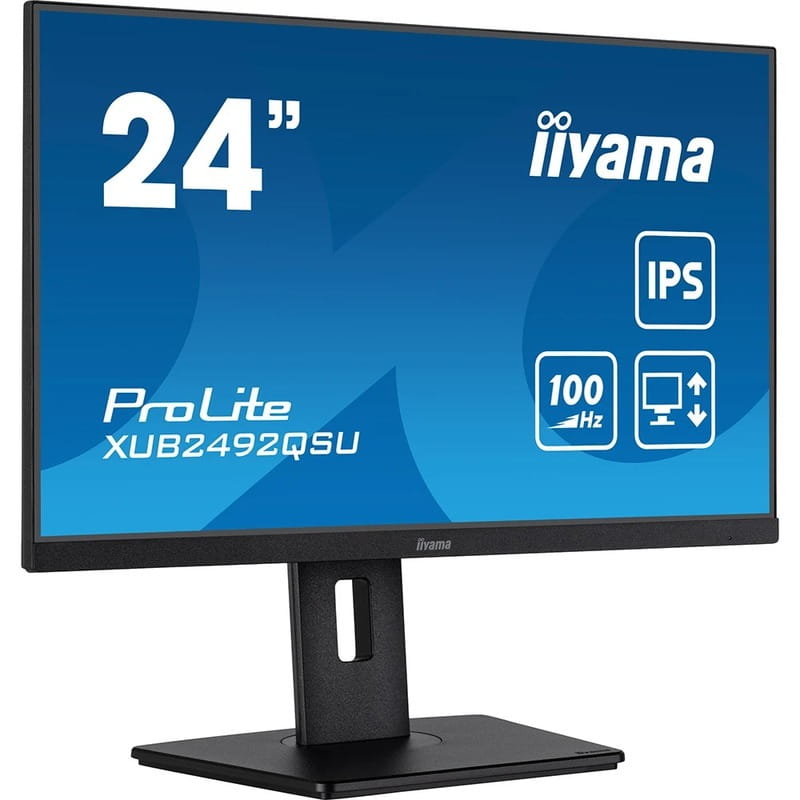 Монитор Iiyama 23.8" ProLite XUB2492QSU-B1 IPS Black 100Hz