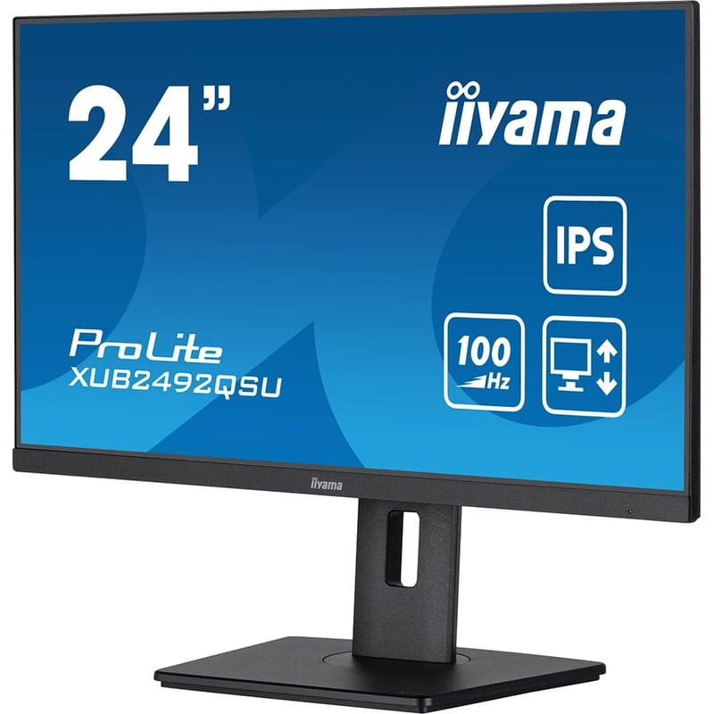 Монитор Iiyama 23.8" ProLite XUB2492QSU-B1 IPS Black 100Hz
