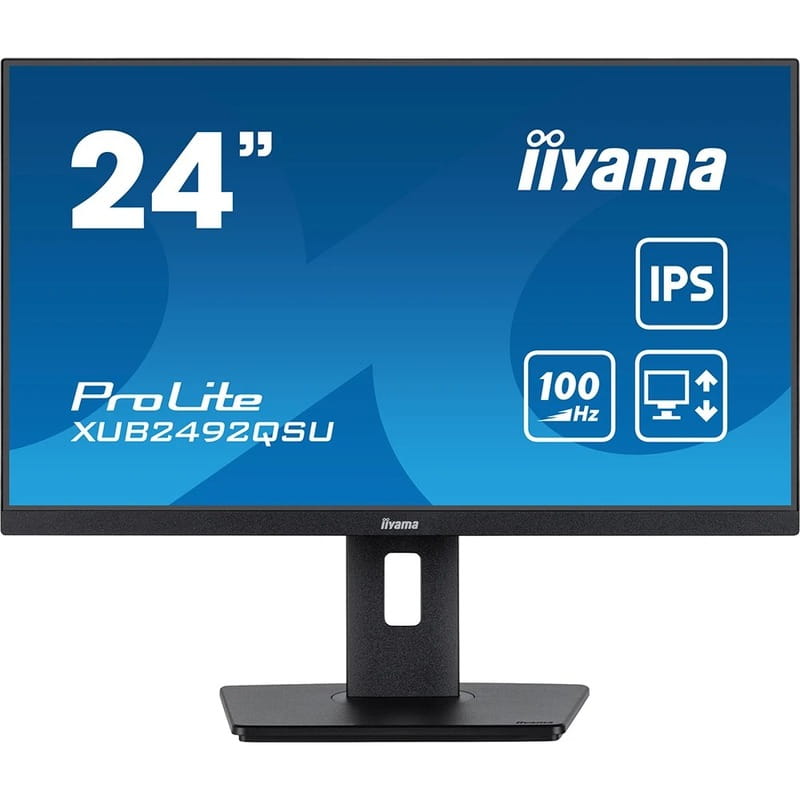 Монитор Iiyama 23.8" ProLite XUB2492QSU-B1 IPS Black 100Hz