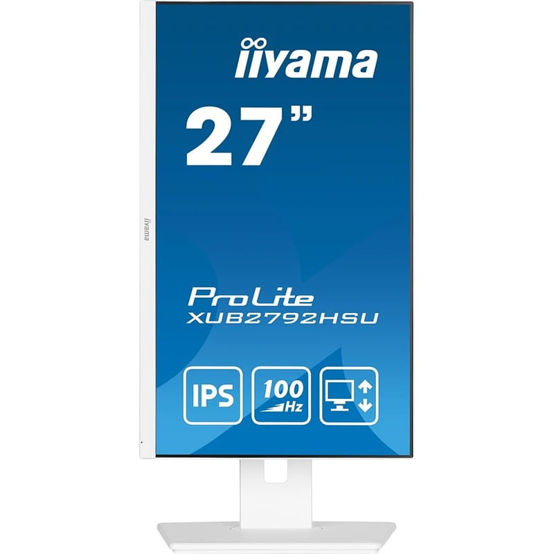 Монитор Iiyama 27" ProLite XUB2792HSU-W6 IPS White 100Hz
