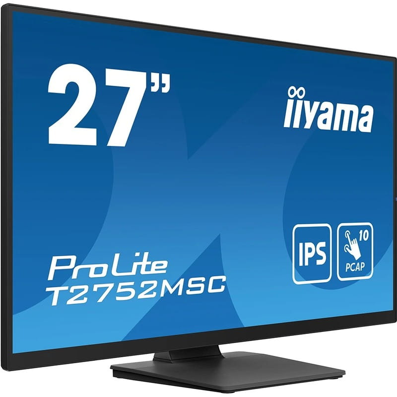 Монитор Iiyama 27" ProLite T2752MSC-B1 IPS Black