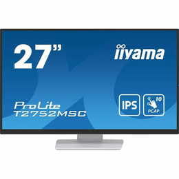 Монитор Iiyama 27" ProLite T2752MSC-W1 IPS White