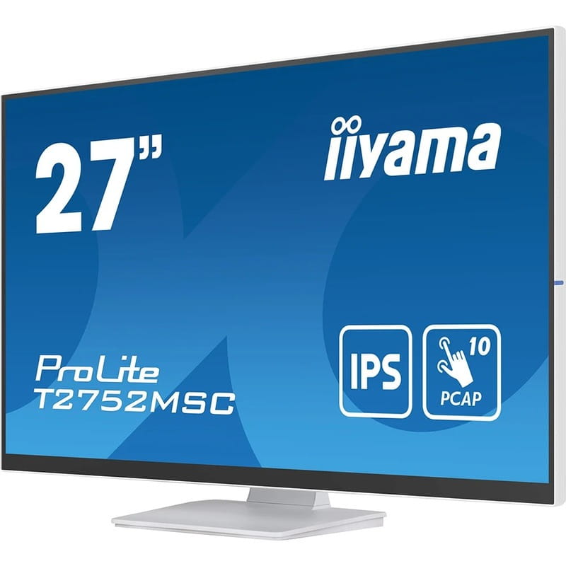 Монітор Iiyama 27" ProLite T2752MSC-W1 IPS White
