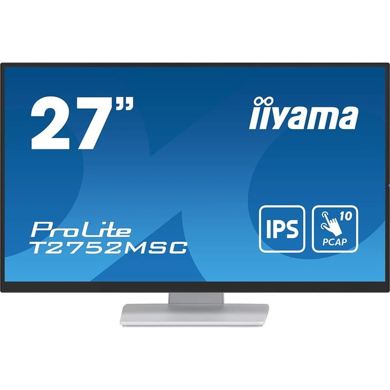 Монітор Iiyama 27" ProLite T2752MSC-W1 IPS White