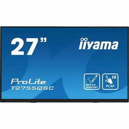 Монитор Iiyama 27" ProLite T2755QSC-B1 IPS Black