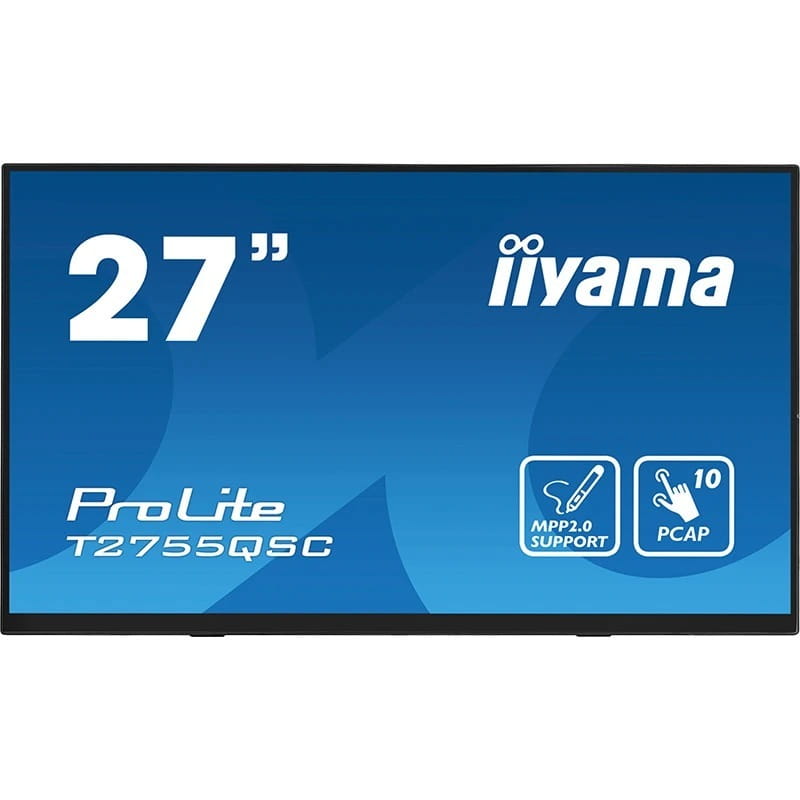Монитор Iiyama 27" ProLite T2755QSC-B1 IPS Black