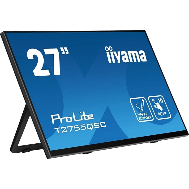 Монитор Iiyama 27" ProLite T2755QSC-B1 IPS Black