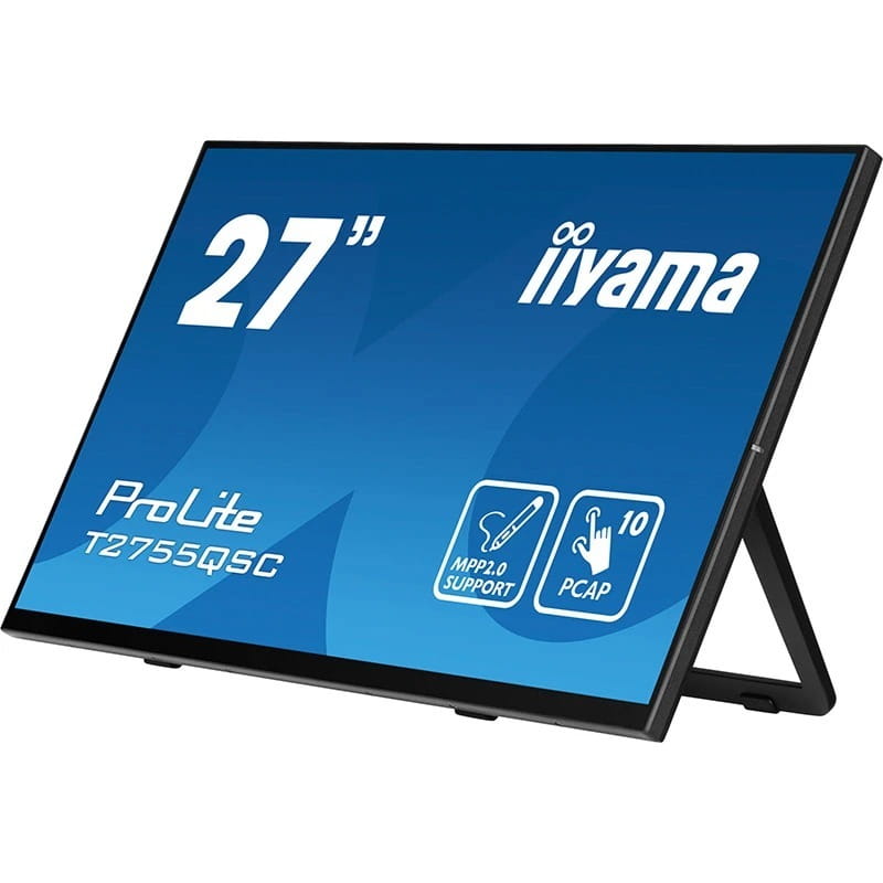 Монитор Iiyama 27" ProLite T2755QSC-B1 IPS Black