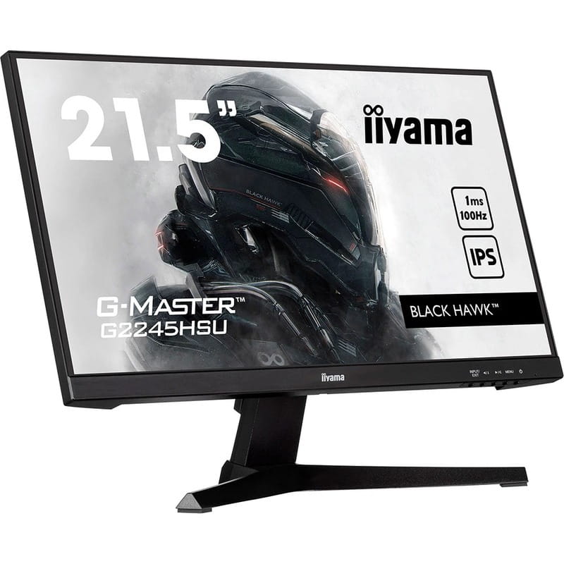 Монітор Iiyama 21.5" G-Master G2245HSU-B2 IPS Black 100Hz
