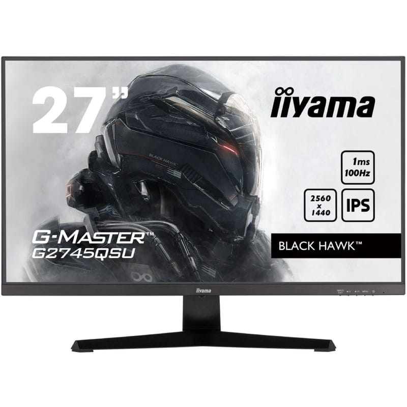 Монитор Iiyama 27" G-Master G2745QSU-B2 IPS Black 100Hz
