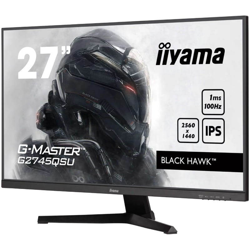 Монитор Iiyama 27" G-Master G2745QSU-B2 IPS Black 100Hz