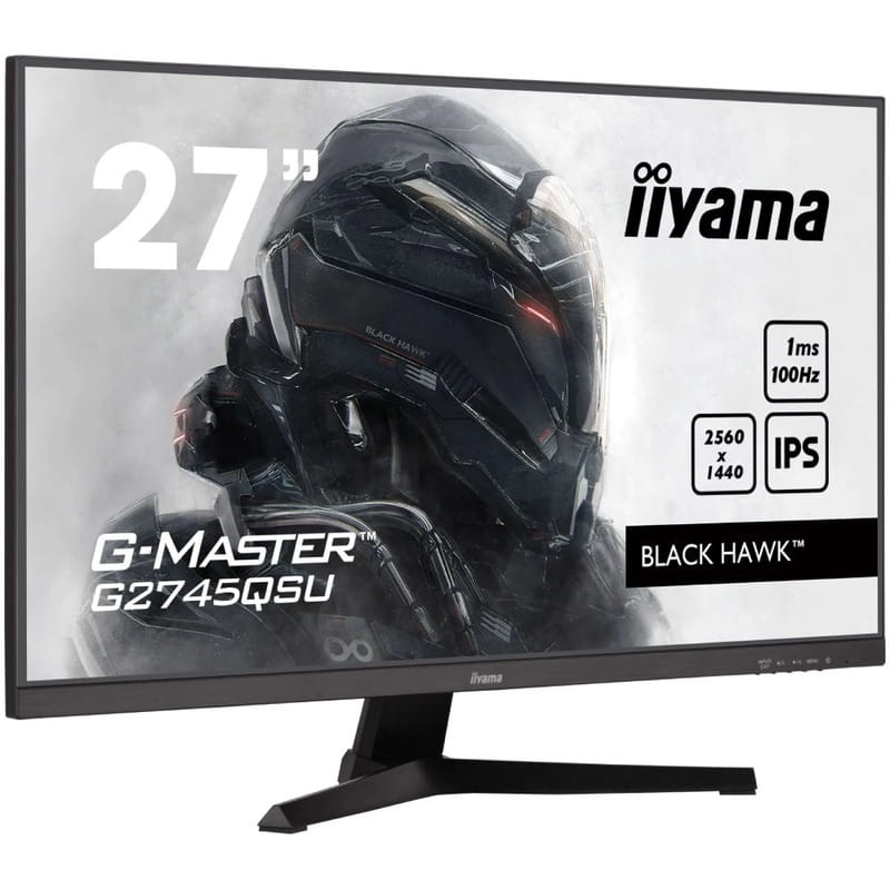 Монитор Iiyama 27" G-Master G2745QSU-B2 IPS Black 100Hz