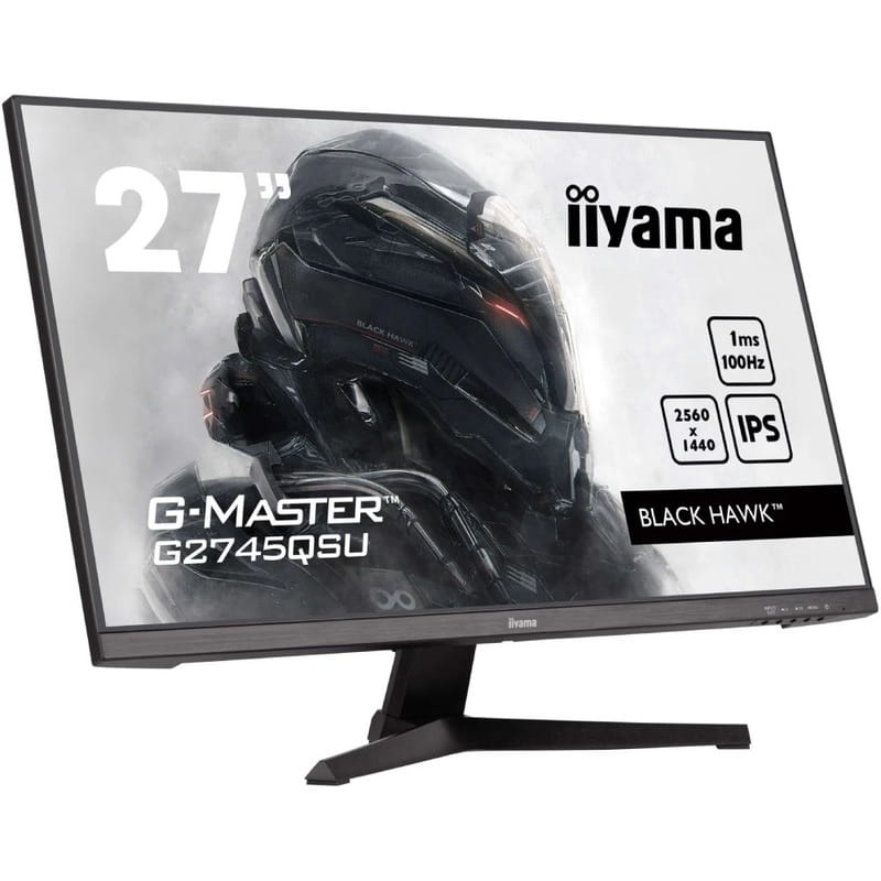 Монитор Iiyama 27" G-Master G2745QSU-B2 IPS Black 100Hz