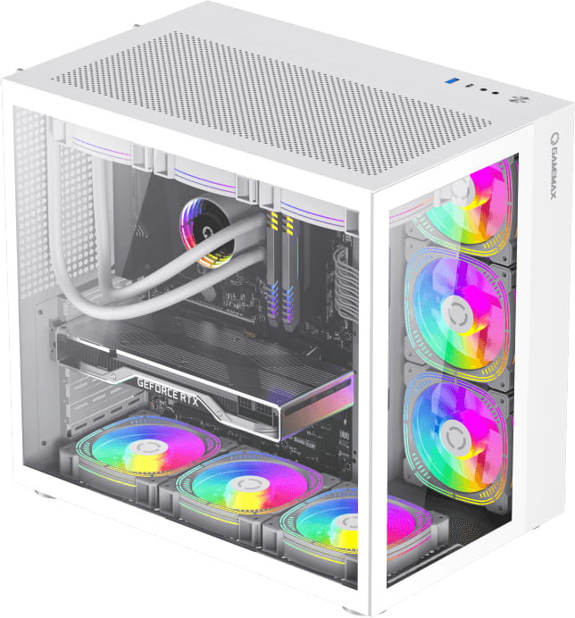 Корпус GameMax Infinity White