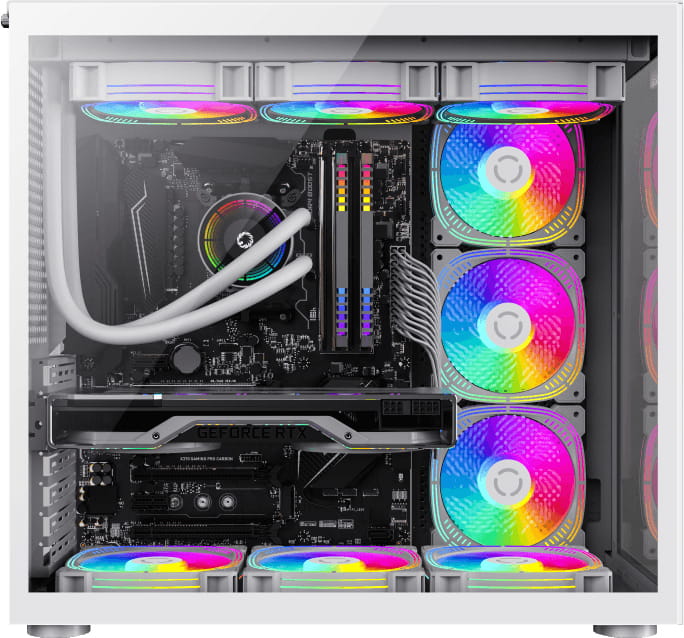Корпус GameMax Infinity White