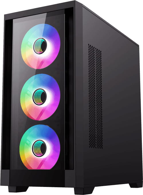 Корпус GameMax Defender TG Black