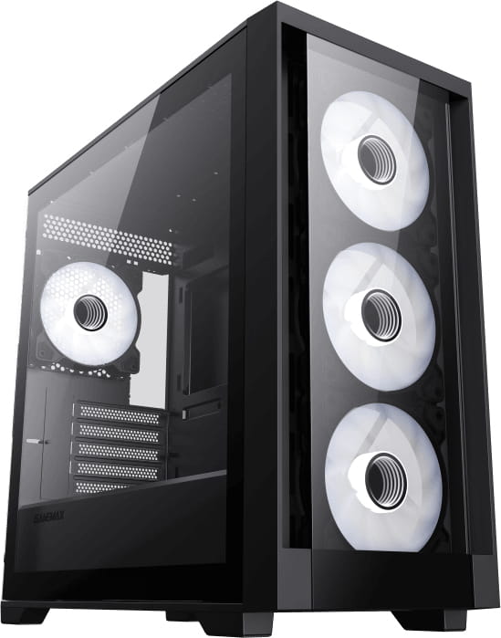 Корпус GameMax Defender TG Black