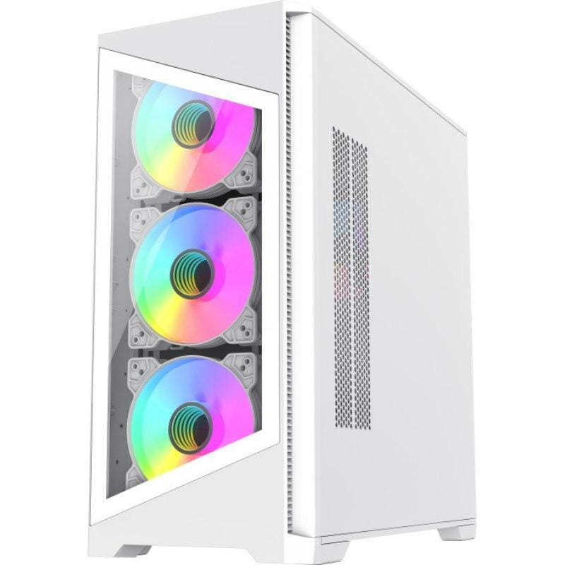 Корпус GameMax Destroyer TGW White