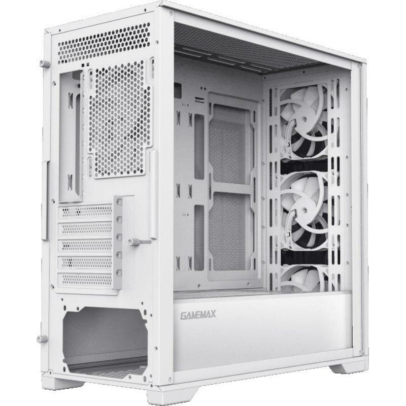 Корпус GameMax Destroyer TGW White