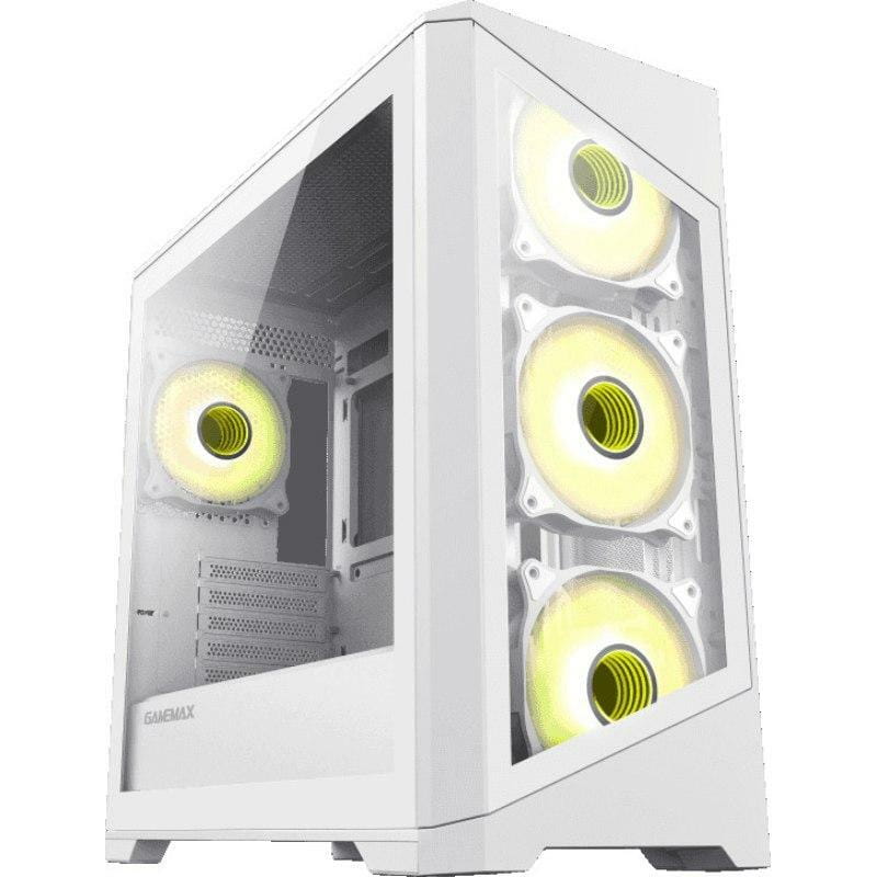 Корпус GameMax Destroyer TGW White