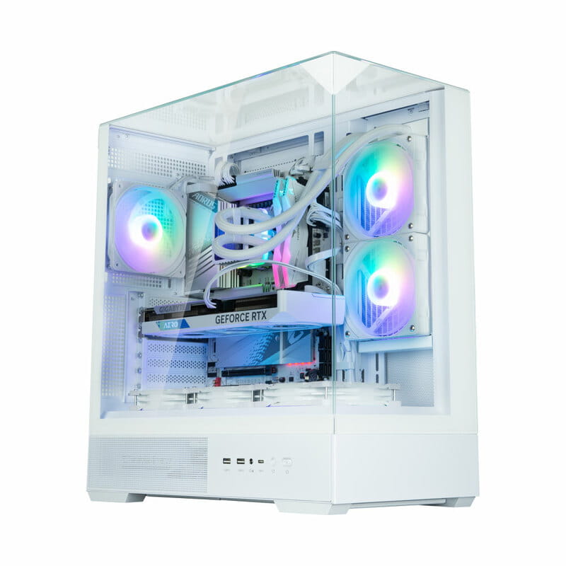 Корпус Zalman P40 Prism White