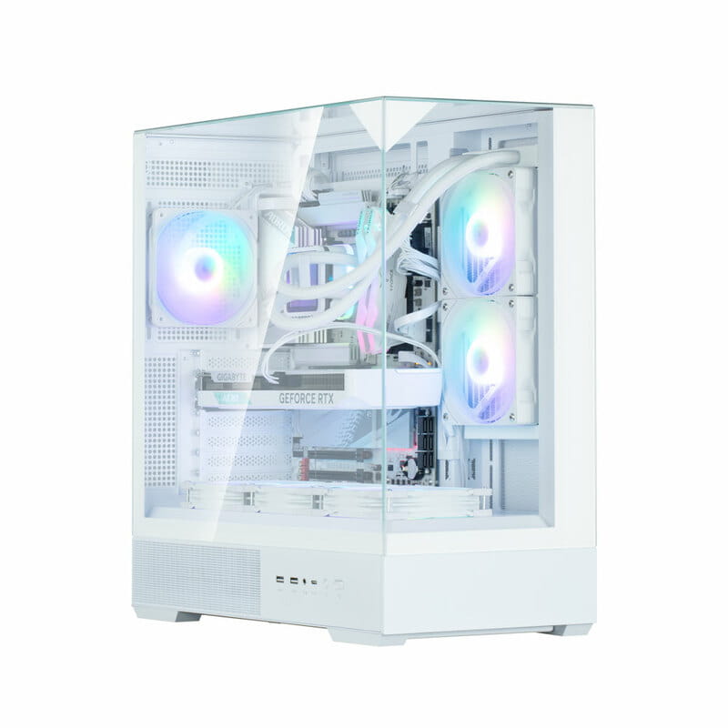 Корпус Zalman P40 Prism White